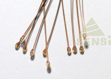 Radiale Glas Ingekapselde NTC-Thermistor die voor Temperatuur Hoge Delicatesse ontdekken