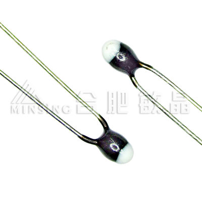 AEC-Q200 Kwalificeerde epoxy-gecoate NTC-thermistor met een maximale lichaamsdiameter van 3,0 mm