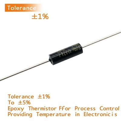 Tolerantie ± 1% tot ± 5% Epoxythermistor-apparaat perfect voor procescontrole en temperatuurbewaking in elektronica