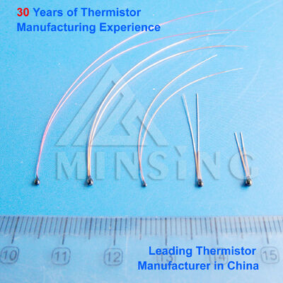 Epoxycoated NTC-thermistor met geëmailleerde looddraden voor digitale thermometers