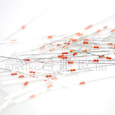 Glas ingekapselde precisie NTC-thermistor | 100K 3950K, -40℃~250℃ Concurrerende offertes beschikbaar voor bulkaankopen.