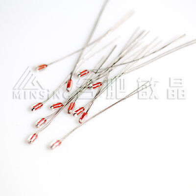Radial glas-gecapsuleerde NTC-thermistor MF58 100KΩ B3950 Hoge gevoeligheid voor temperatuursensoren