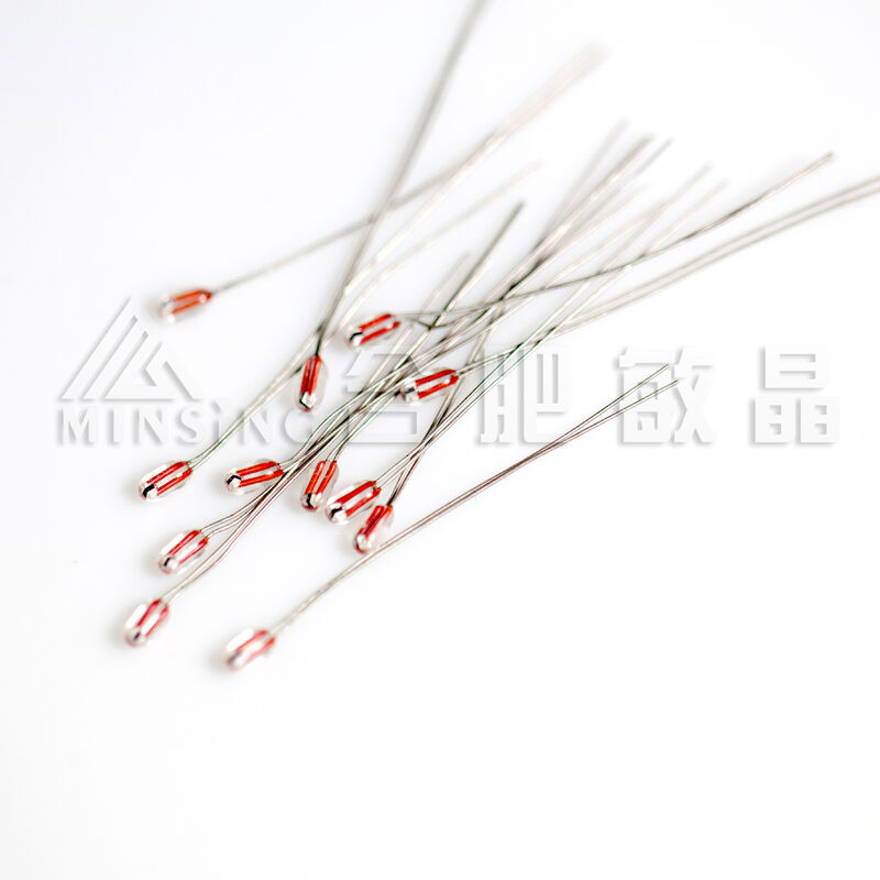 Radial glas-gecapsuleerde NTC-thermistor MF58 100KΩ B3950 Hoge gevoeligheid voor temperatuursensoren